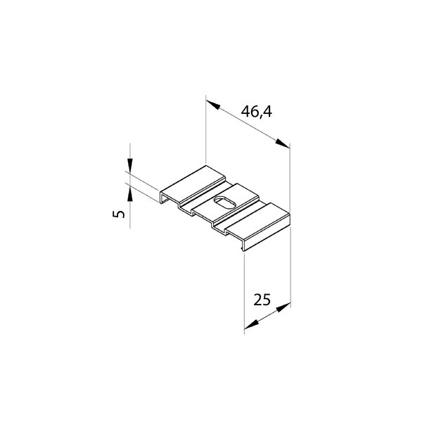 Loquet du coffre en aluminium  